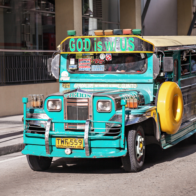 Jeepney in Manila 